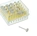 SE 50-Piece Diamond Burr Set, 1/8-Inch Shank, Grit 120 - 8235DD12