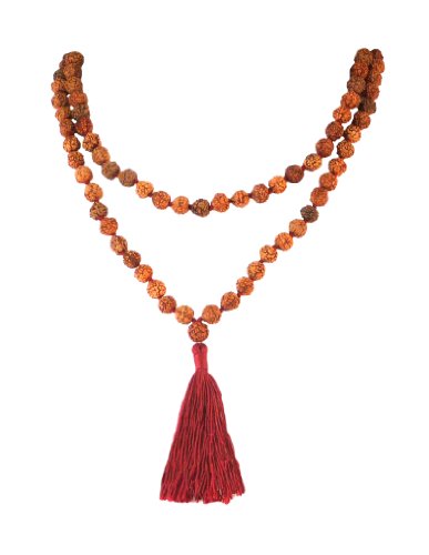 Rudraksha Seed Mala - 108 Beads 8mm