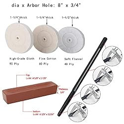 scottchen PRO Woodworking Lathe Buffing System