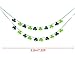 43PCS St. Patrick 's Day Decorations - Shamrock Clover Banners Lucky Garland Hanging Swirls Balloons Green Party Supplies Ornaments - No DIY Required