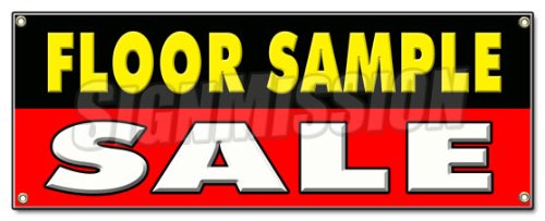 Amazon.com : Floor Sample Sale Banner Sign Furniture Rugs Lamps dinette ...
