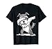 Schnauzer Cute Dabbing T-Shirt Funny Dab Dance Gift Shirt T-Shirt
