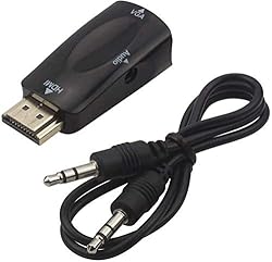 SZYIKUER HDMI to VGA Adapter Converter with 3.5mm