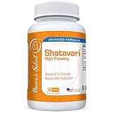 Shatavari - Natural Breast Milk Production & Lactation Supplement - Balances Female Hormonal System for Nursing & Breastfeeding, 60 Vegan Capsules, Organic, Safe and Non-GMO - Mama's Select