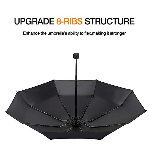 3 Fidus+Upgraded+Travel+Windproof+Umbrella