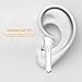 HIEMAO Mini Bluetooth Wireless Headphones Hands-Free Earbud for Apple iPhone 8/8plus/X/7/7plus/6s/6 Plus (One Piece left ear) (HYM-I7-white)