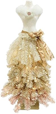 mini dress form christmas tree