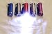 Pack of 5, Mini Keychain LED Pocket Flashlight, Assorted Colors, Small and Super Bright, Best for Camping, Backpacking, Hiking, Hunting, Fishing, EDC, Kids, Children, Boys, Girls, Tool, and Emergency
