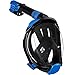 WSTOO Full Face Snorkel Mask-Advanced Safety Breathing System Allows You to Breathe More Fresh Air While Snorkeling,180 Panoramic Anti-Fog Anti-Leak Foldable Snorkel Mask for Adult and Kids