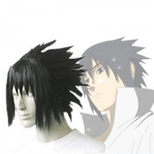 Hmy Japan Anime Cosplay Wig By Naruto Shippuden Sasuke Uchiha