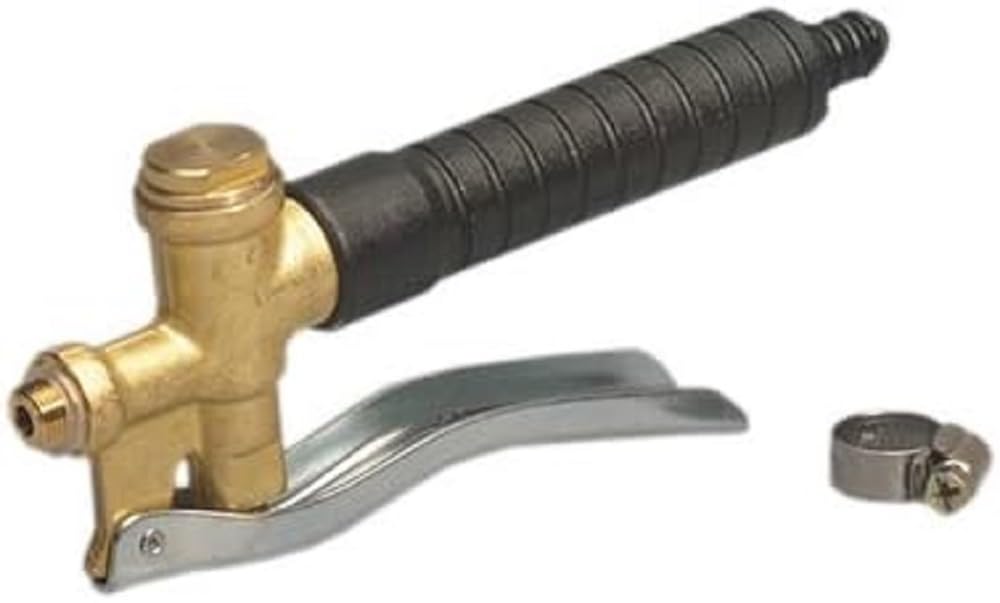 Gloria Accessory Brass Quick Shut-Off, Yellow