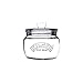 Kilner Glassware Universal Storage Jar, Durable Multi-purpose Glass Container with Airtight Push-top Lid, 17-Fluid Ounces