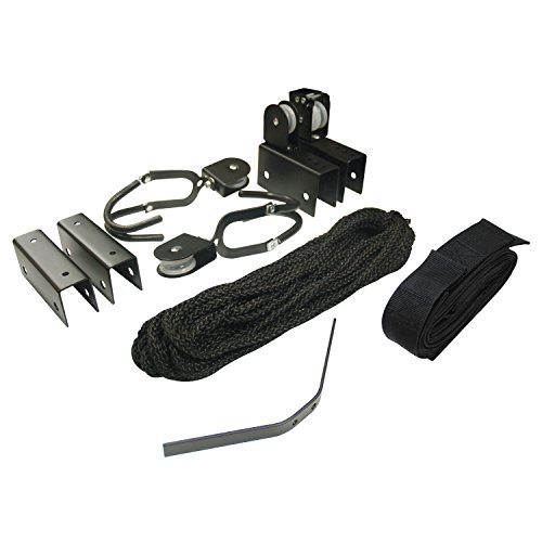 Extreme Max 3004.0204 Kayak/Canoe/Bike/Ladder Hoist & Lift for Storage in Shop or Garage - 120 lb. Capacity,Black - Image 2