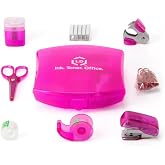 LD Products Pink Mini Office Supply Kit: All Your Mobile Office Tools