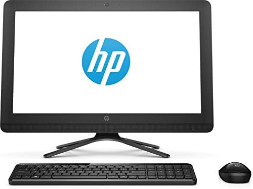 HP 20-C309il 19.45-inch All-in-One Desktop (7th Gen Intel Core i3-7100U/4GB/1TB/DOS/Integrated Graphics), Jet Black