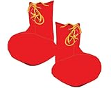 Adult Red Clown Shoe Covers By Dress Up America