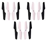 Syma X11 X11C Hornet Gyro RC Quadcopter Spare Parts Main Blade Propeller Set (3set=12pcs) by New