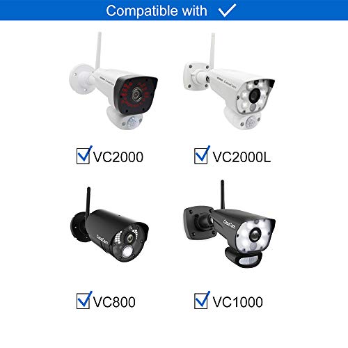 CasaCam antenna extension cord 10 feet black for all CasaCam Outdoor