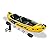 Intex Explorer K2 Yellow 2 Person Inflatable Kayak with Aluminum Oars & Air Pump