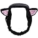 M-FIT Headband with Cat Ears, Black