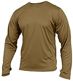 ROTHCO Gen III Silk Weight Underwear Top, AR 670-1 Coyote Brown, 2XL