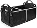 HomePro Goods Heavy Duty Car Trunk Organizer, Sturdy Storage for Travel, Groceries and Gear, Black