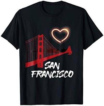 San Francisco Souvenir TeesSan Francisco Love Souvenir T Shirt T-Shirt