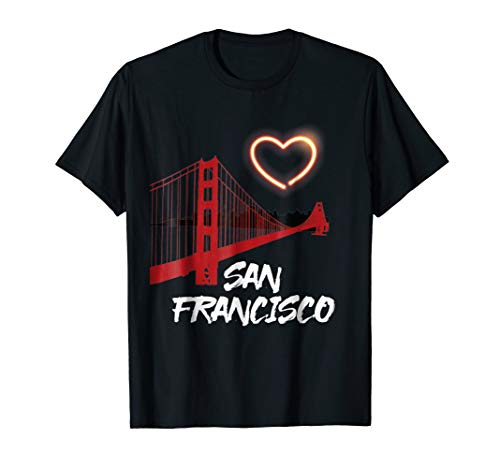 San Francisco Souvenir TeesSan Francisco Love Souvenir T Shirt T-Shirt