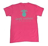 Simply Southern Pineapple Logo Adult Short Sleeve T-shirt