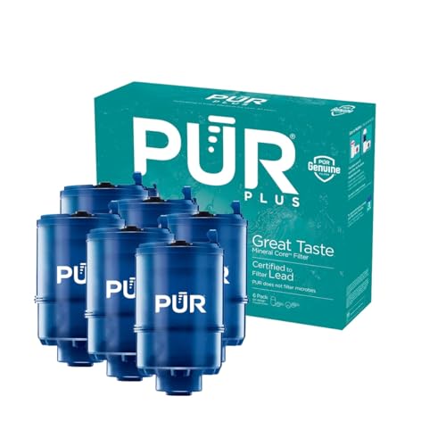 PUR PLUS FAUCET MOUNT REPLACEMENT FILTER 6-PACK, GENUINE...