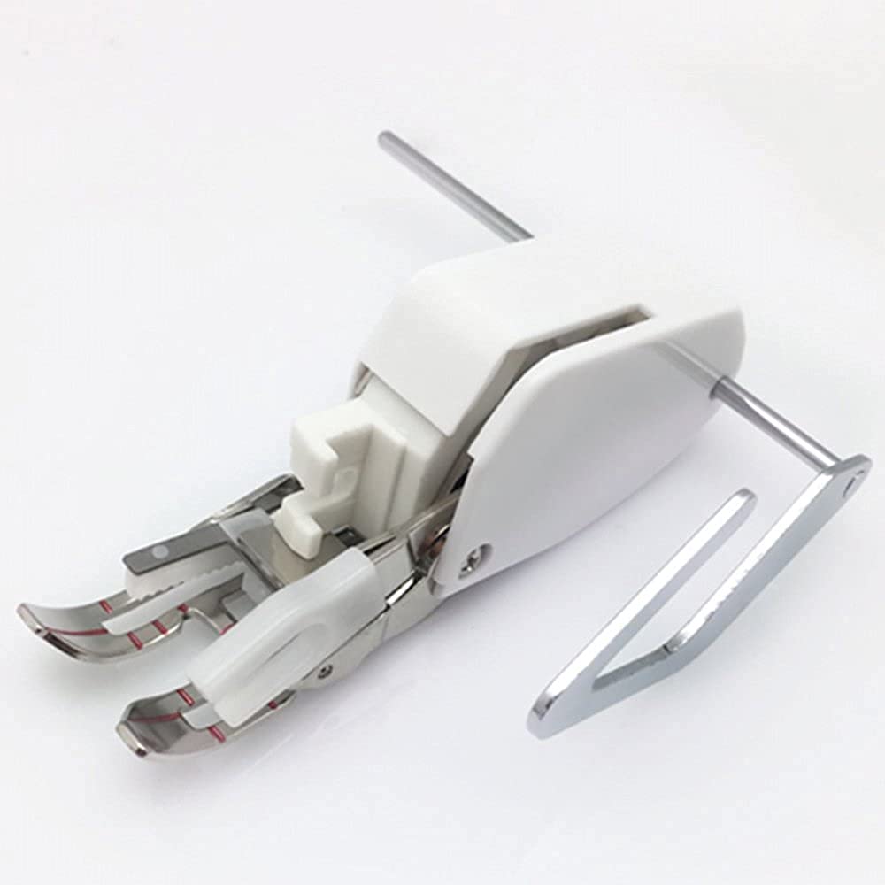 LNKA Open Toe Walking Foot W/Guide for Brother Sewing Machine Quilting and Sewing Stitch Through Multiple Layers