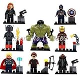 The Avengers Marvel DC Super Heroes Series Building Blocks Sets Minifigure Bricks Toys Compatible With Lego SY271 (No box, no card)