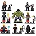 The Avengers Marvel DC Super Heroes Series Building Blocks Sets Minifigure Bricks Toys Compatible With Lego SY271 (No box, no card)