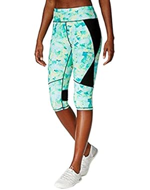 Performance Space-Dyed Capri Leggings