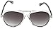Michael Kors Sunglasses - M2811S Caicos / Frame: Crystal and Black Lens: Gray Gradient