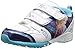 Disney Frozen Elsa and Anna Athletic  Sneaker, White/Blue, 10 M US Toddler