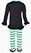 Unique Baby Girls ST Patrick's Day Kiss Me I'm Irish Outfit