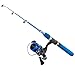 Kids Fishing Pole,Light and Portable Telescopic Fishing Rod and Reel Combos for Youth Fishing by PLUSINNO (Blue Handle with Bag, 115CM 45.27In)