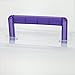IRIS USA 5.3 Quart Modular Latching Box Handle, 1 Pack, Purple/Clear