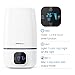 SimpleTaste 4L(1.06 Gallon) Ultrasonic Cool Mist Humidifier Aroma Essential Oil Diffuser with LCD Display, 3 Mist Level Control, Timer Setting, and 7 Colors LED Light Whisper-Quiet