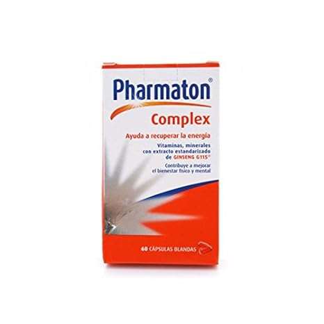 PHARMATON Complex 60 cápsulas blandas: Amazon.es: Salud y cuidado personal
