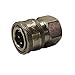 Shark Pressure Washers 89222150 Stainless Female Coupler, 3/8-Inch, 2-Pack