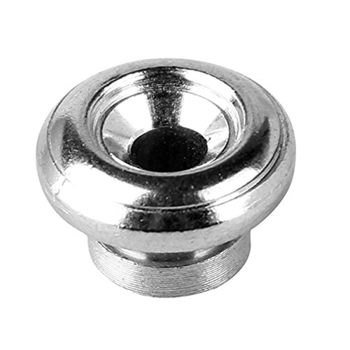 Chrome Guitar Strap Buttons With Screws And Pads Two End Pin Acoustic Electric