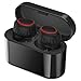 Techsaan Bluetooth Earbuds, True Stereo Wireless Earbuds Noise Cancelling Mini Sweatproof Wireless Headphones with Charging Case and Mic for iPhone Samsung iPad and Most Android Phones