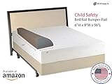 Child Bed Safety Guard Rail Bumper Pad for Toddler Safety, 6