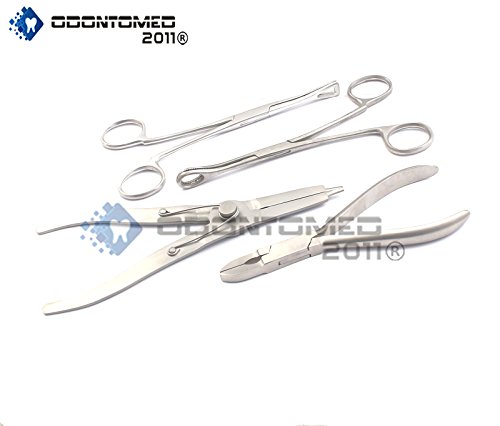 OdontoMed2011 4 Pcs Body Piercing Kit Tooling Kit Tattoo Supplies ODM