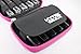 Essential Oil Carrying Case Holds 10 Bottles Perfect for Roller Bottles 5ml - 10ml Multiple Colors! (1 Pack, Pink)