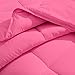 Bare Home Kids Comforter Set - Twin/Twin Extra Long Size - Ultra-Soft - Goose Down Alternative - Premium 1800 Series - All Season Warmth (Twin/Twin XL, Pink)