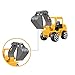 edited Mini Inertia Engineering Vehicle Excavator Model Toys Set