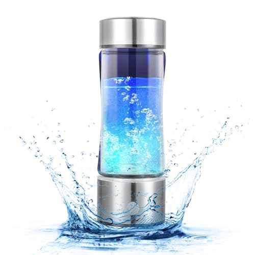 Gourde Génératrice D'eau Hydrogène Madeking 400ml - Rechargeable - Verre